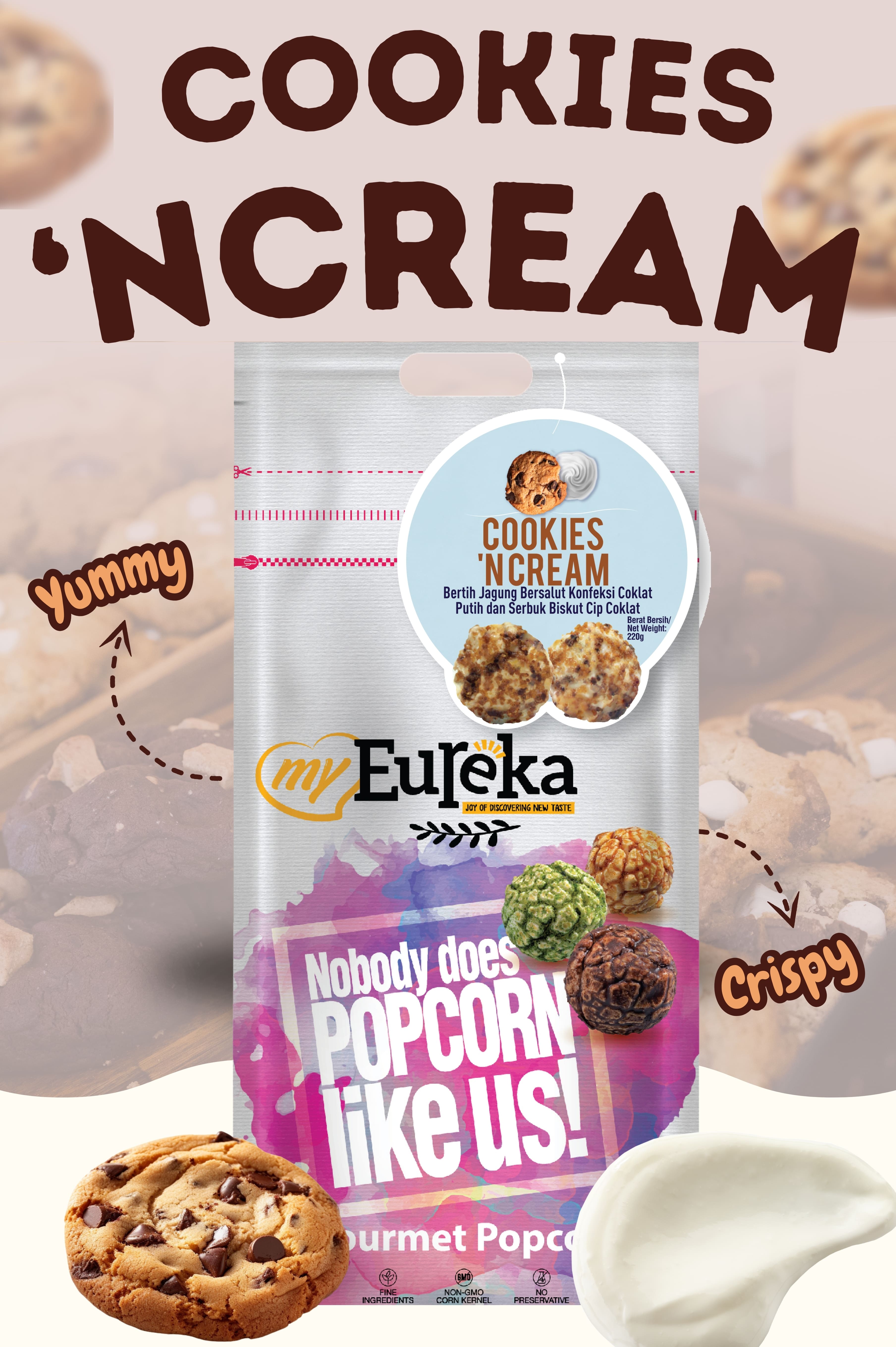 My Eureka - Popcorn Menu
